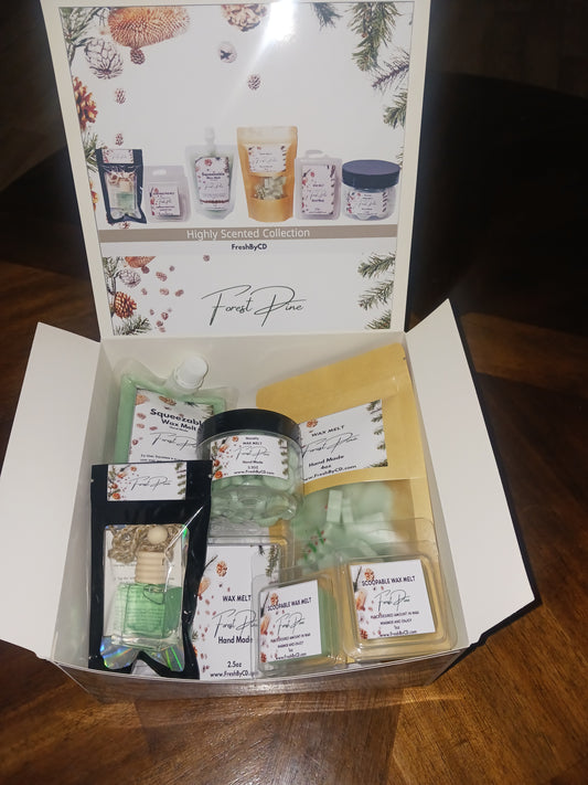 Wax Melt Gift Set Forest Pine Scented