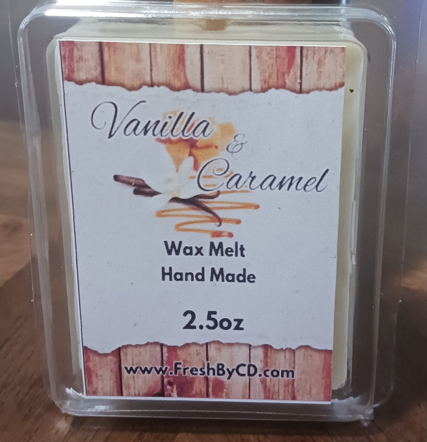 Wax Melt Gift Set Vanilla & Caramel Scented