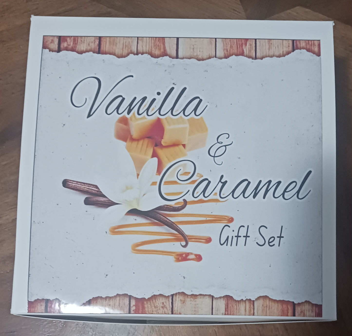 Wax Melt Gift Set Vanilla & Caramel Scented