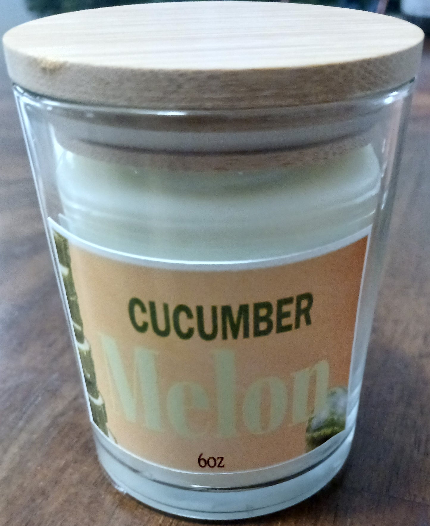 6 oz Candle Cucumber Melon Scent